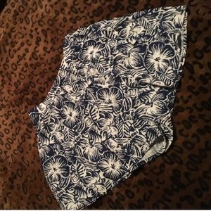 Hollister Hawaiian Floral Soft Shorts